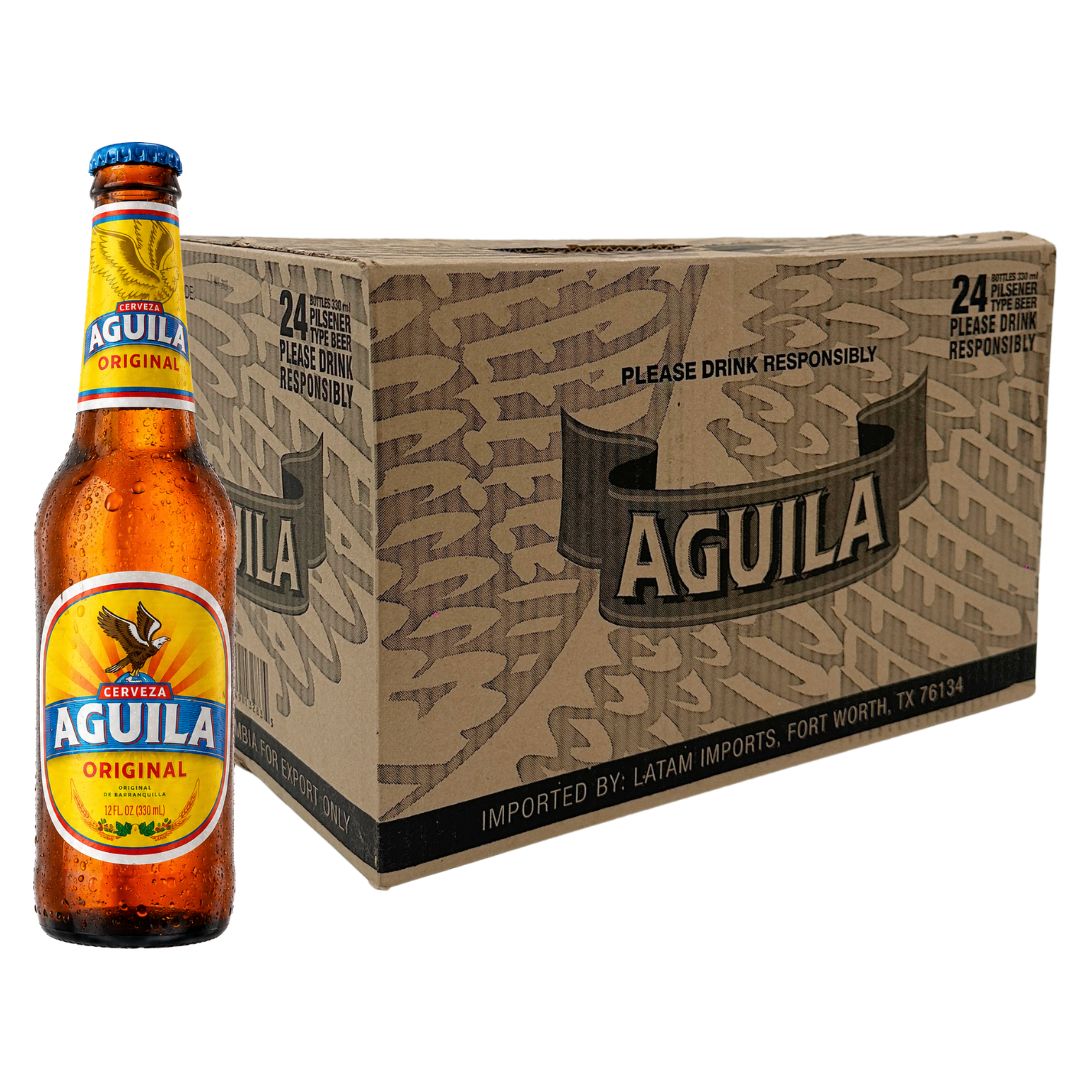 Aguila Beer Bottle - Six Pack (330 ml)