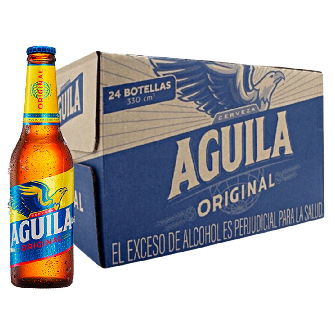 Aguila Beer Bottle - Six Pack (330 ml)