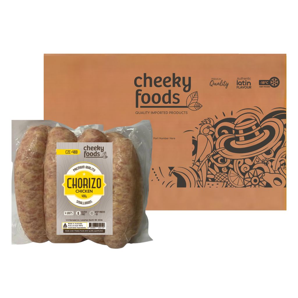 Frozen Chorizo Chicken Box (24 x 400g)