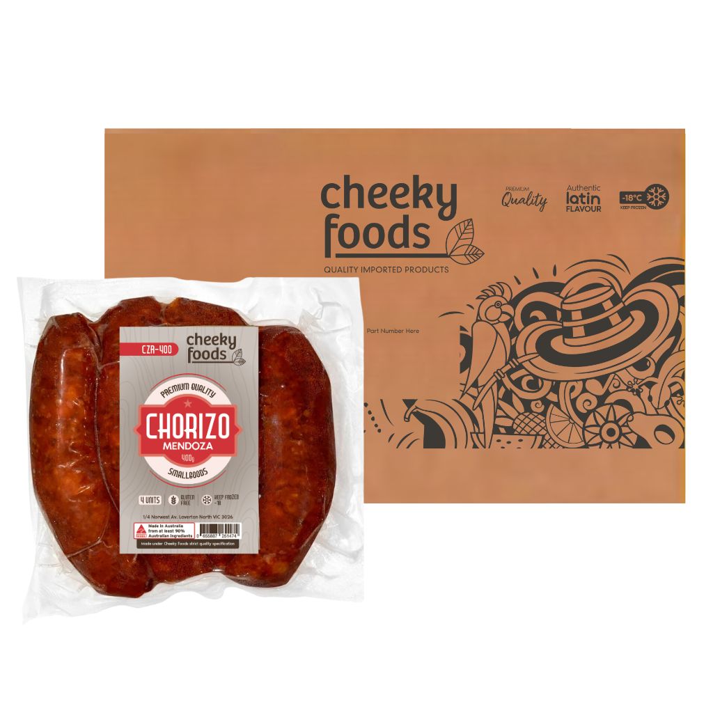 Frozen Chorizo Mendoza Box (24 x 400g)