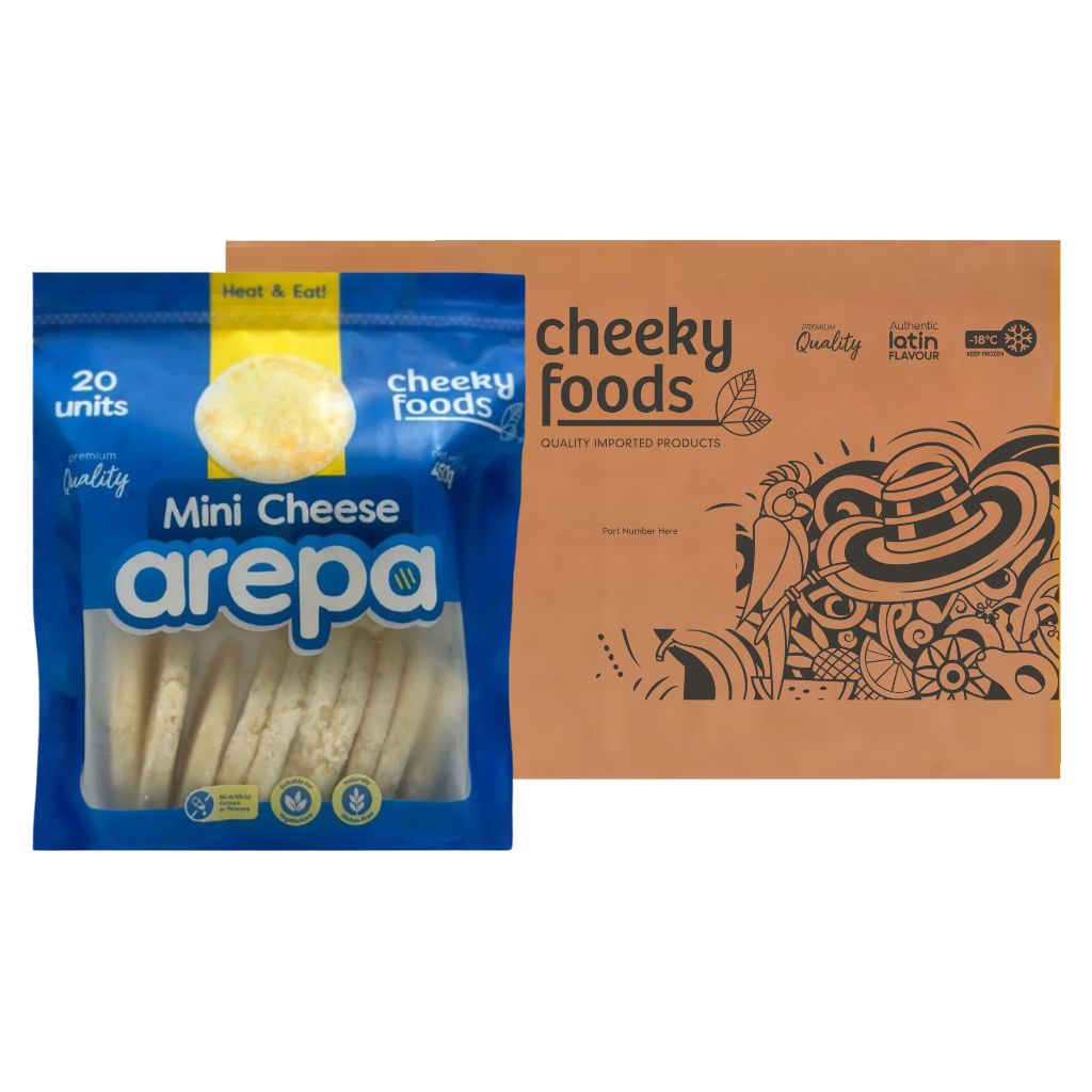 Frozen Mini Cheese Arepa Box (12 x 450g)
