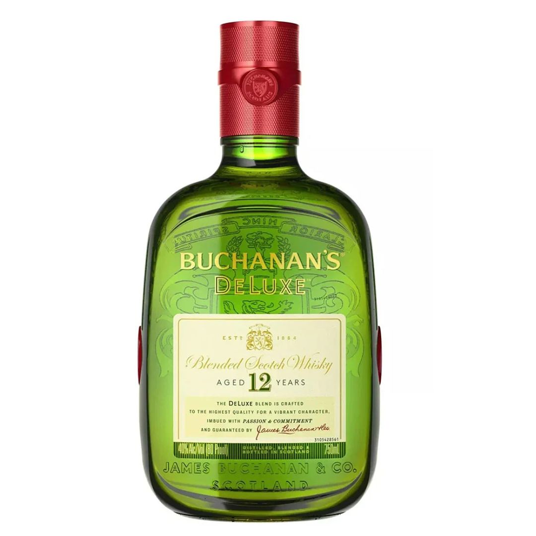 Buchanan's 12 Year Old Deluxe Blended Scotch Whisky (750 ml)