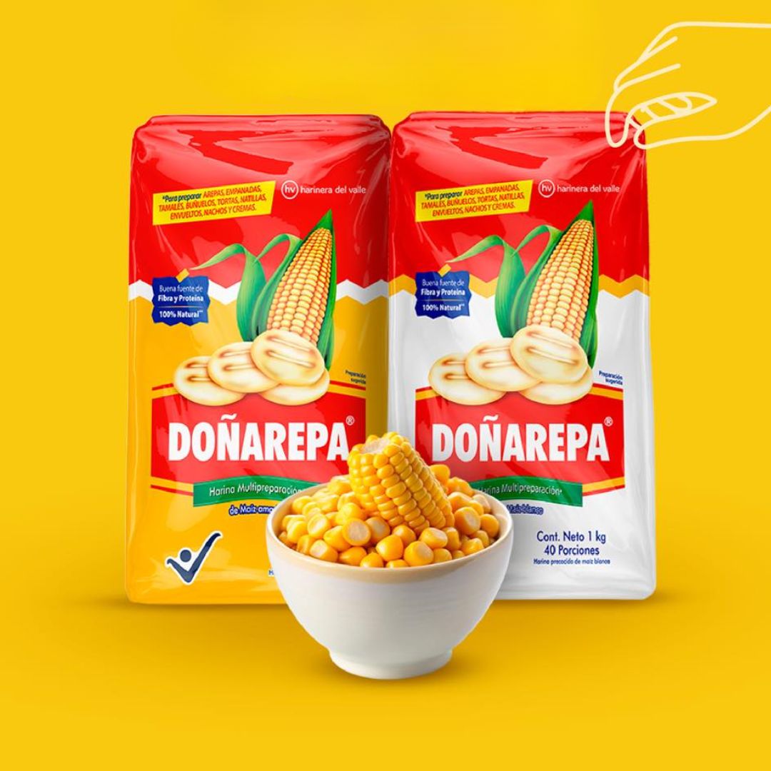 Yellow Corn Flour Donarepa (1Kg)
