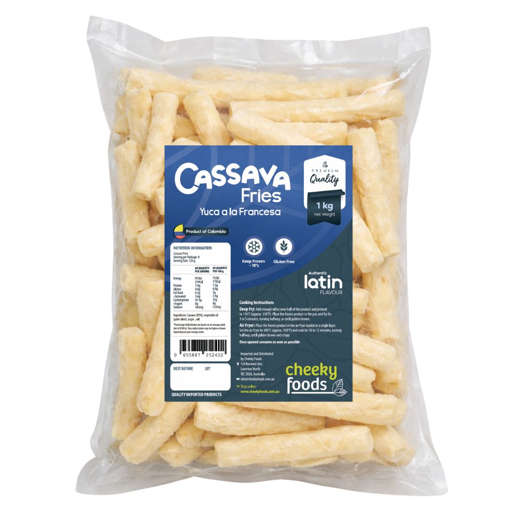 Frozen Cassava French Fries (1kg)