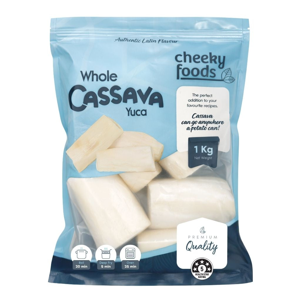 Frozen Whole Cassava (1Kg)