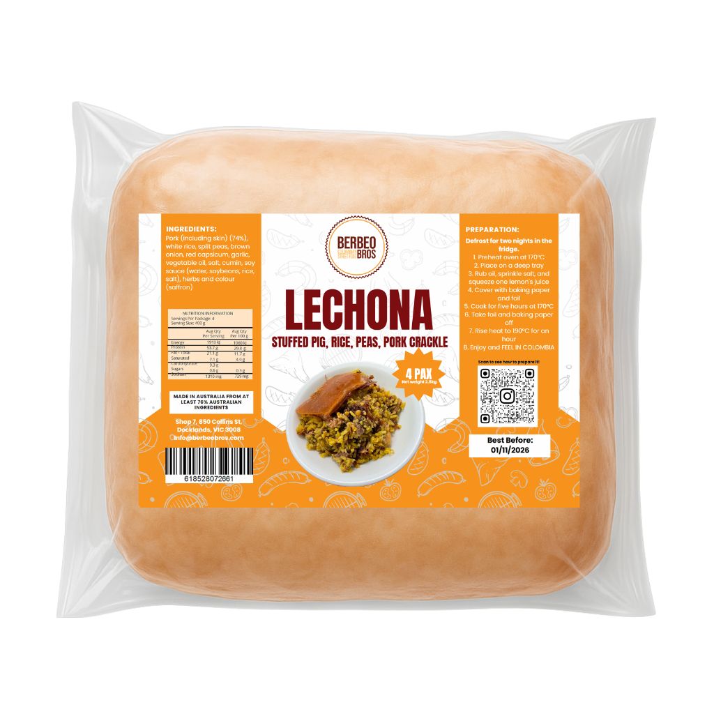 Frozen Lechona Cushion Berbeo 4 pax (2.8Kg)