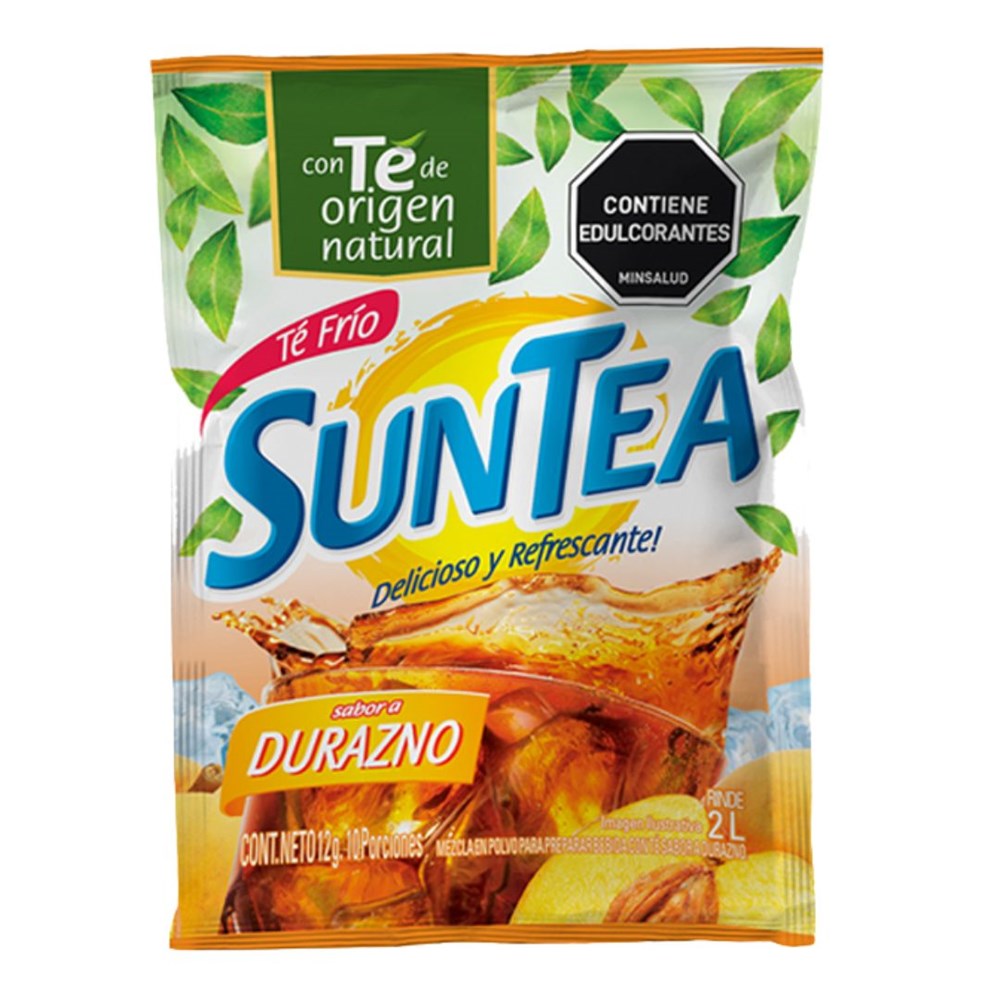 Peach Flavoured Drink Mix SunTea 2 Lt (9g)
