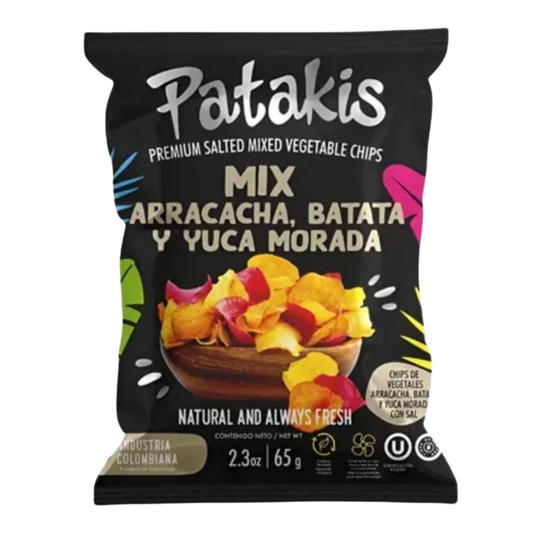 Premium Mixed Vegetable Chips Patakis (65g)