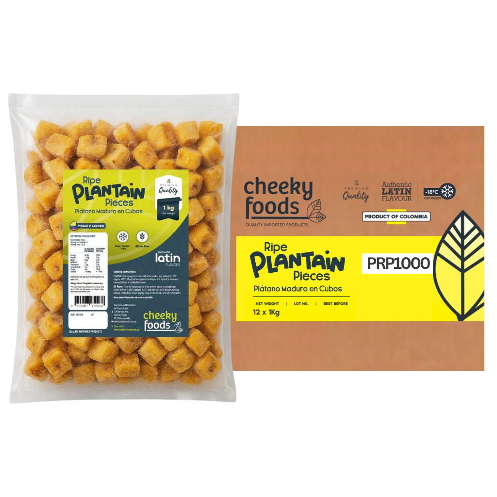 Ripe Plantain Pieces Box (12 x 1Kg)