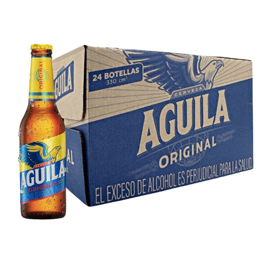Aguila Beer Bottle (330 ml x 24) CASE
