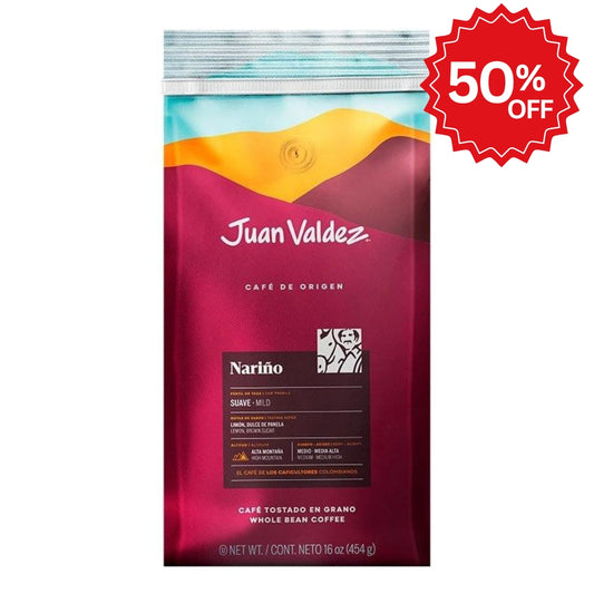 Narino Gourmet Beans Colombian Coffee Juan Valdez (454g)