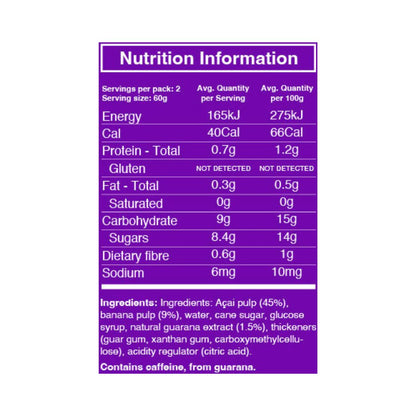 Acai BANANA Melts (150ml)