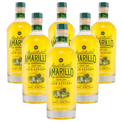 Aguardiente Amarillo de Manzanares Box (6 x 700ml)