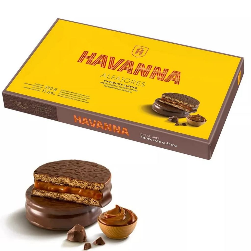 Alfajores Chocolate Havanna 6 Pack (330g)