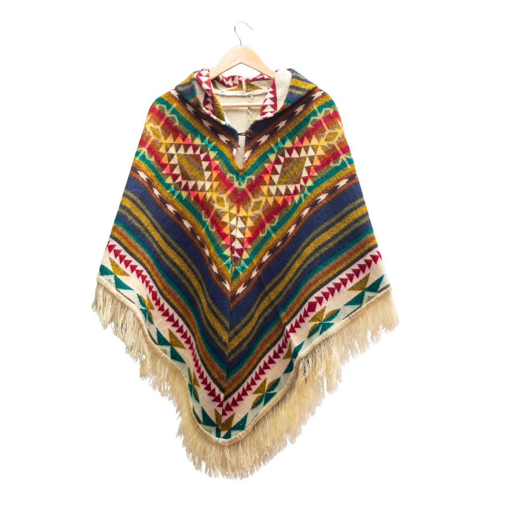 Alpaca Festival Poncho - Mexican Poncho