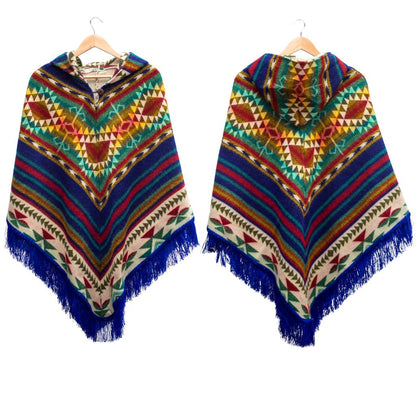 Alpaca Festival Poncho - Mexican Poncho