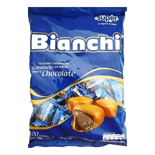 Bianchi Super Chocolate Flavoured Filled Candy Pack of 100 (600g)