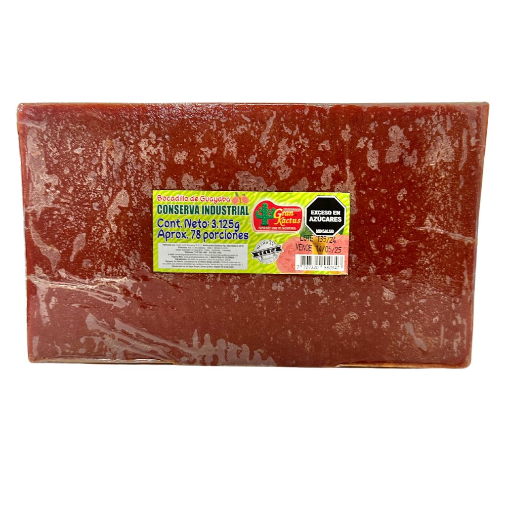 Bocadillo Guava Paste Loaf (3125g)