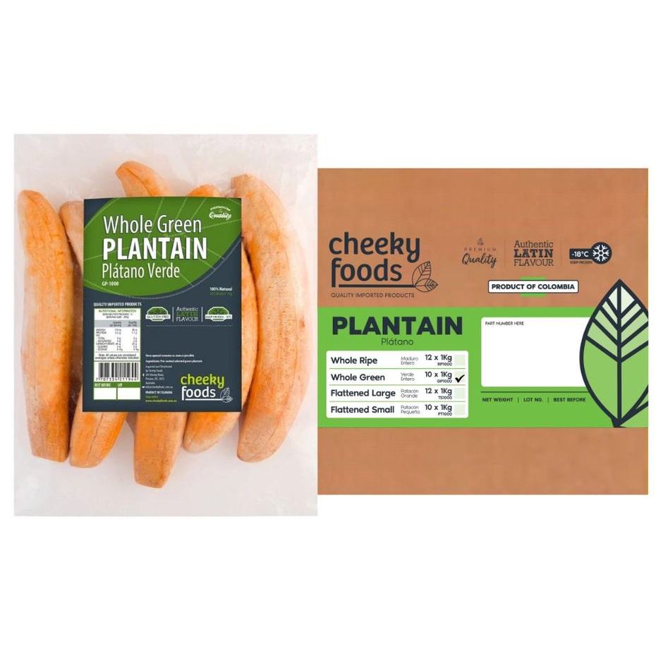 Frozen Plantains – Cheeky Foods