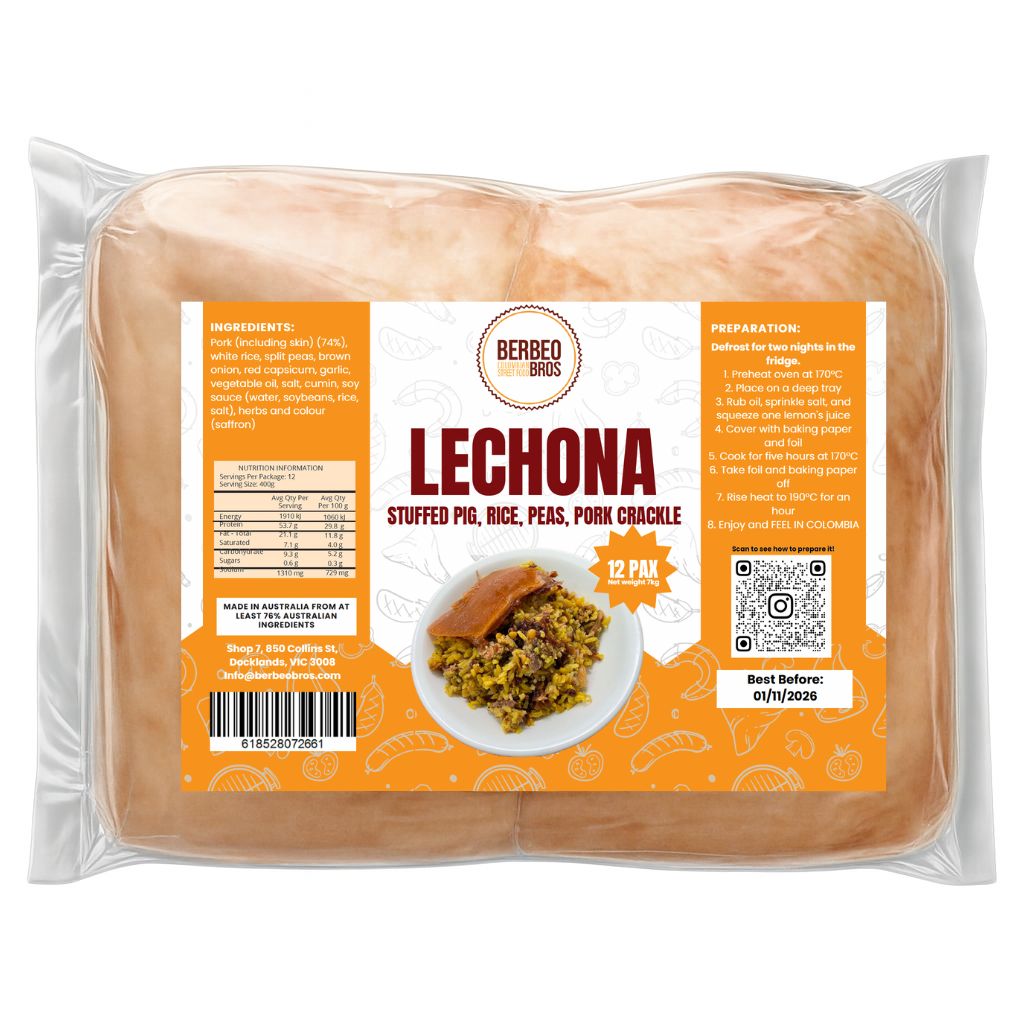 COMBO Lechona Cushion Christmas Party 12 pax