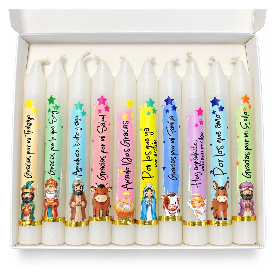 Candles Night of Wishes Box of 10