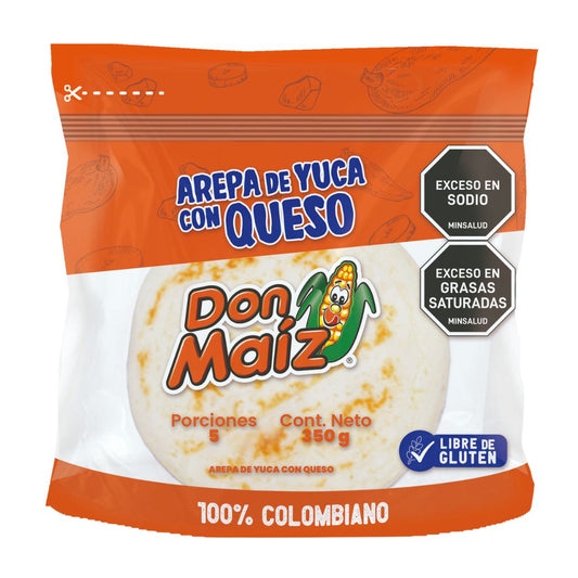 Cassava and Cheese Arepa Don Maiz x 5 (350g)