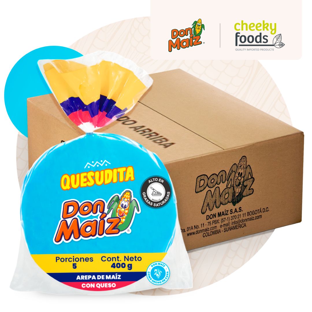 Cheese and Corn Arepa Quesudita Don Maiz  x 5 (400g)