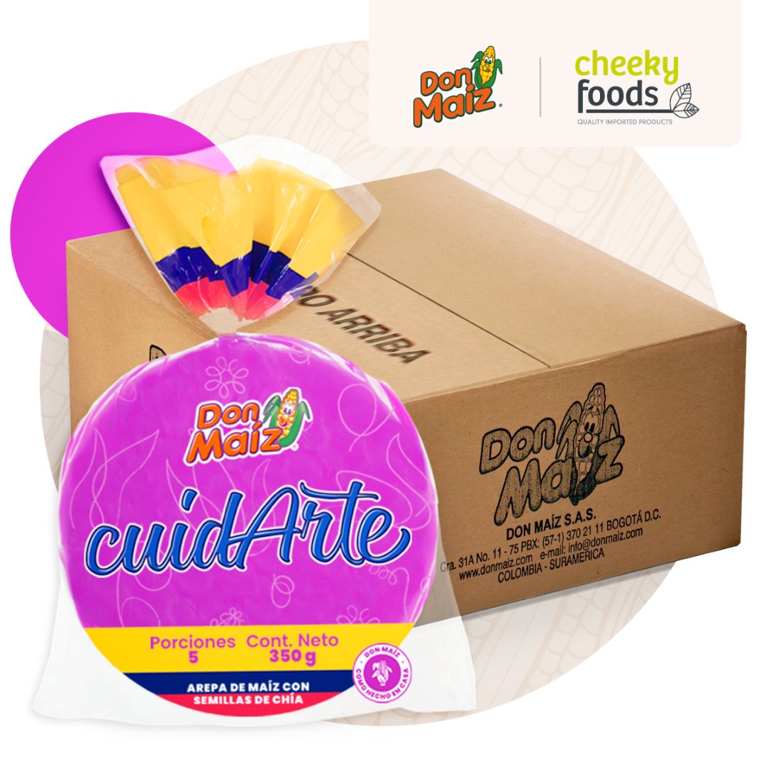 Chia Seed Corn Arepas Don Mai­z x 5 Pack (350g)
