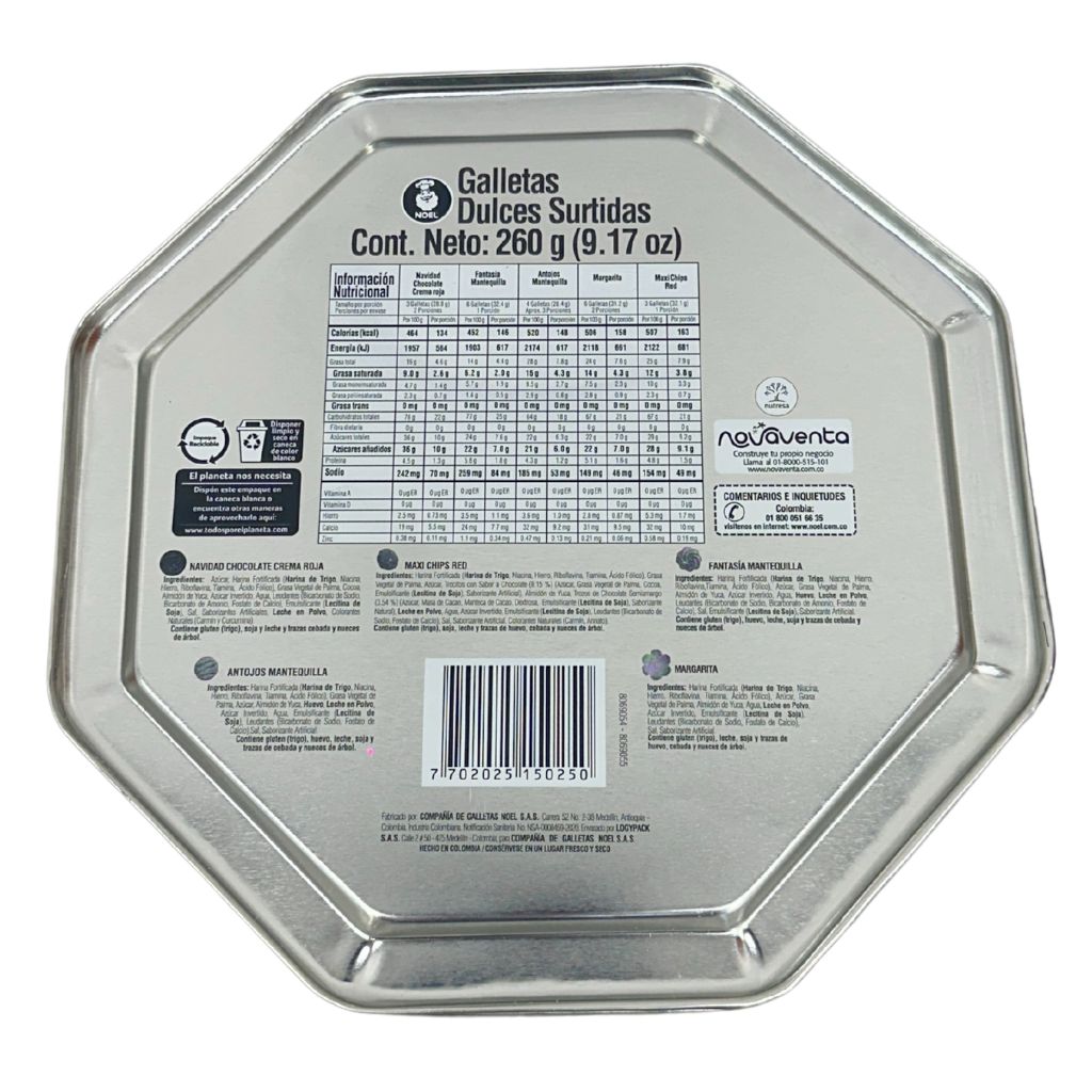 Noel Christmas Buiscuits Tin (260g)