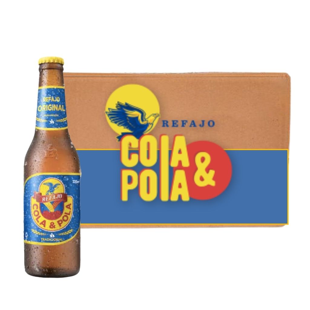 CASE Cola & Pola Bottle (330 ml x 24)