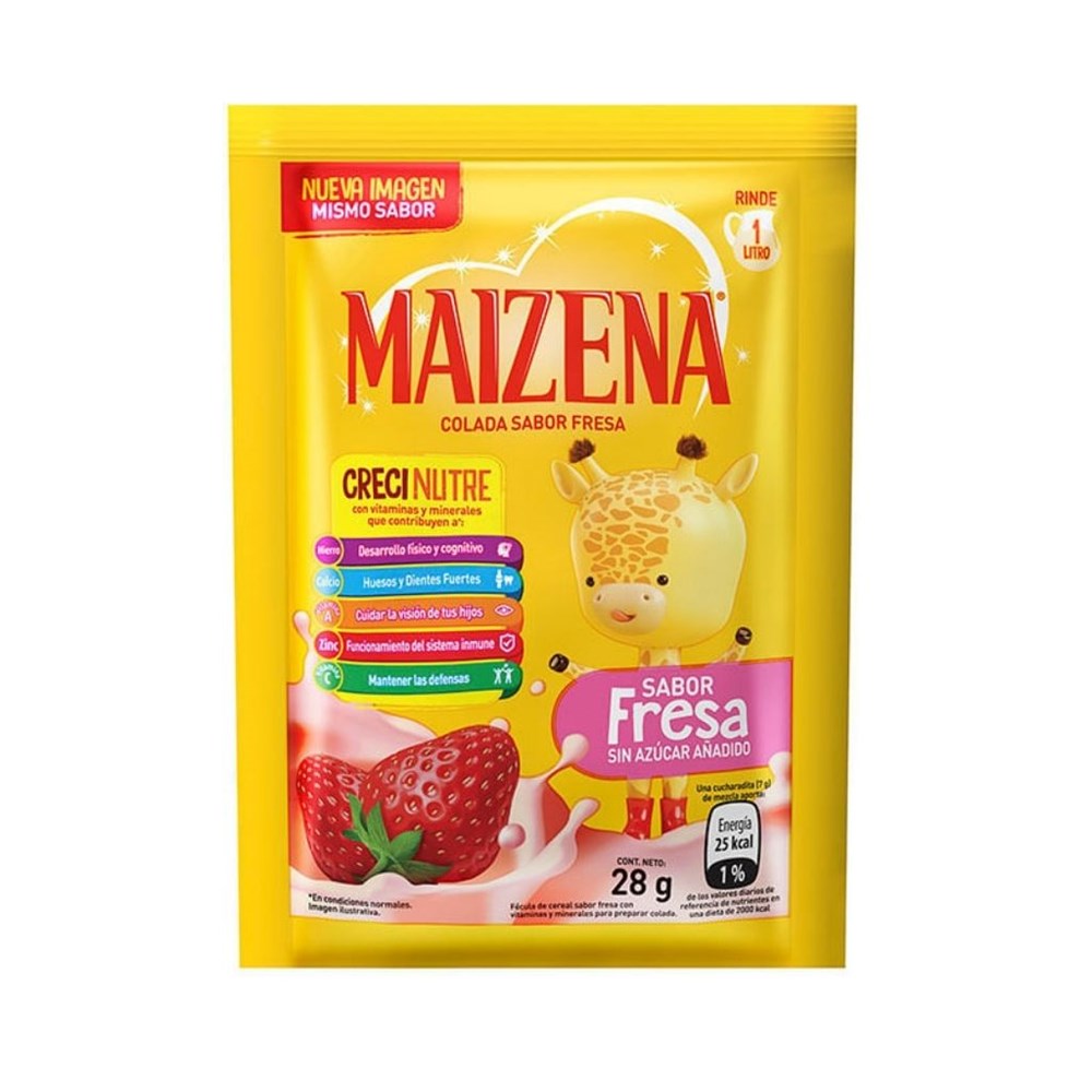 Strawberry Cornmeal Porridge Colada Maizena (28g)