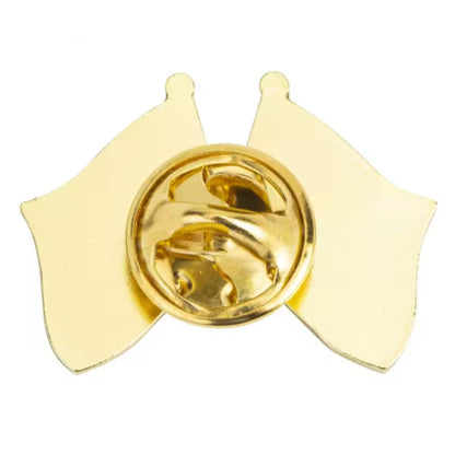 Colombia Australia Flag Lapel Pin (2.5cm x 2cm)