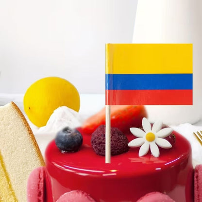 Colombia Toothpick flags x 100 pcs
