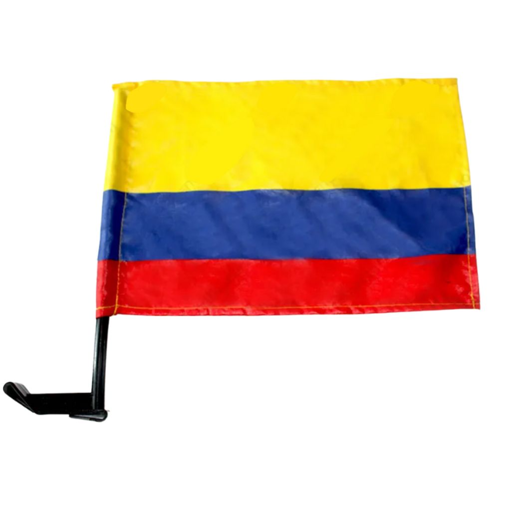 Colombian Flag Window Clip 27x20cm