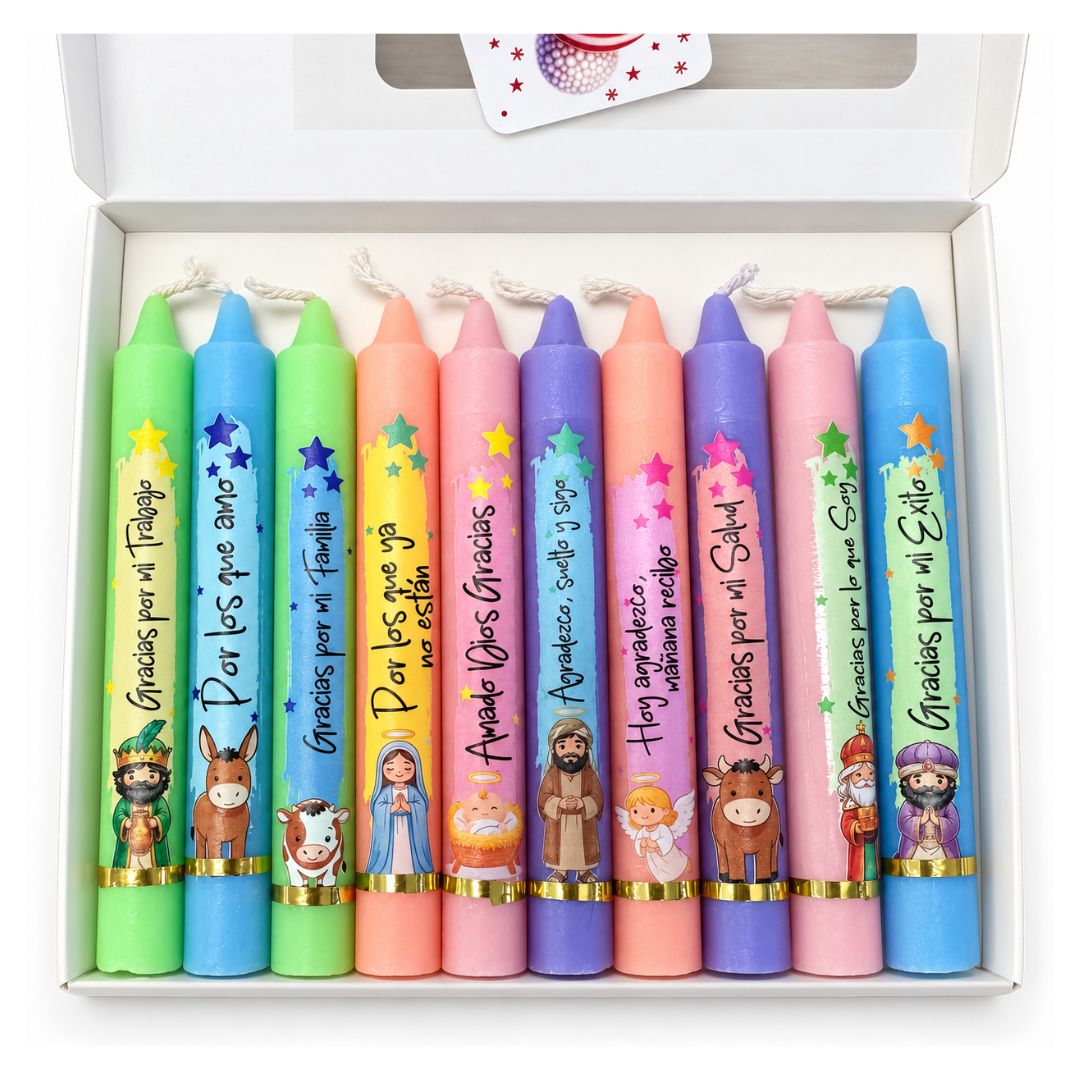 Candles Night of Wishes Box of 10