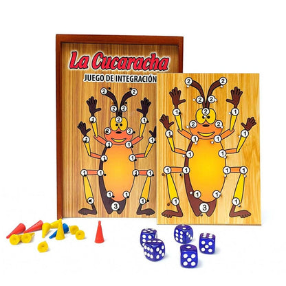 La Cucaracha Magnetica Colombian Board Game