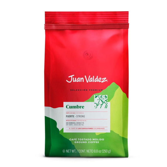 Cumbre Premium Ground Colombian Coffee Juan Valdez (250g)
