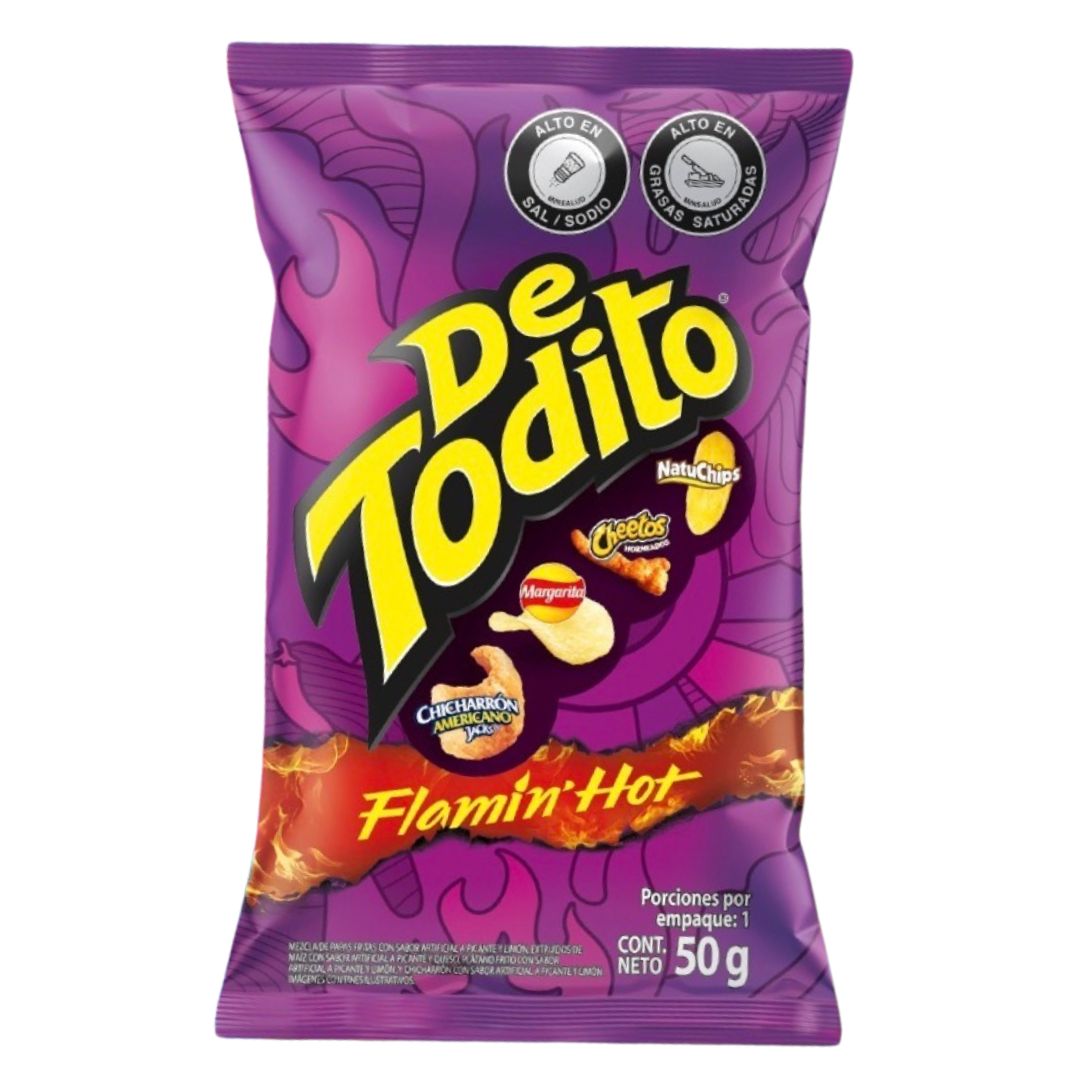 Detodito Bbq Flamin Hot Chips Frito Lay (50g)
