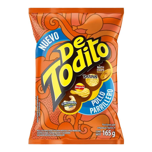 Detodito Bbq Chicken Chips Frito Lay (165g)
