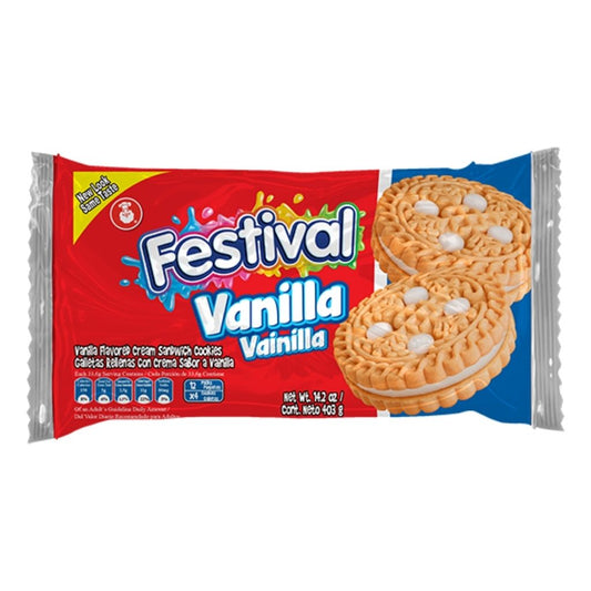 Festival Vanilla Biscuits Pack of 12 (403g)