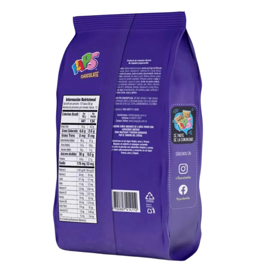 Flips Chocolate Cereal (400g)
