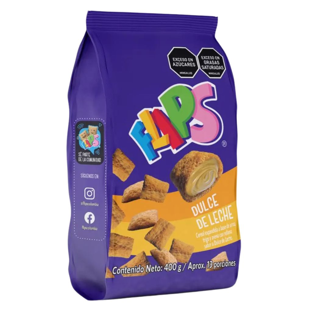 Flips Dulce de Leche Cereal (400g)