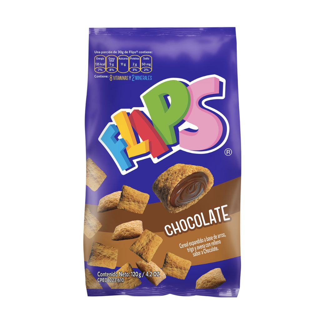 Flips Chocolate Cereal (400g) Cheeky Foods Flips Chocolate Cereal (400g) Cheeky Foods