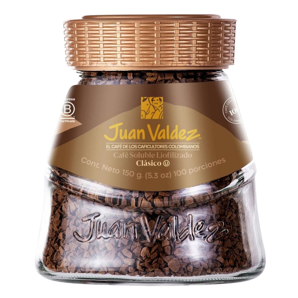 Freeze-Dried Regular Coffee Juan Valdez (150g)