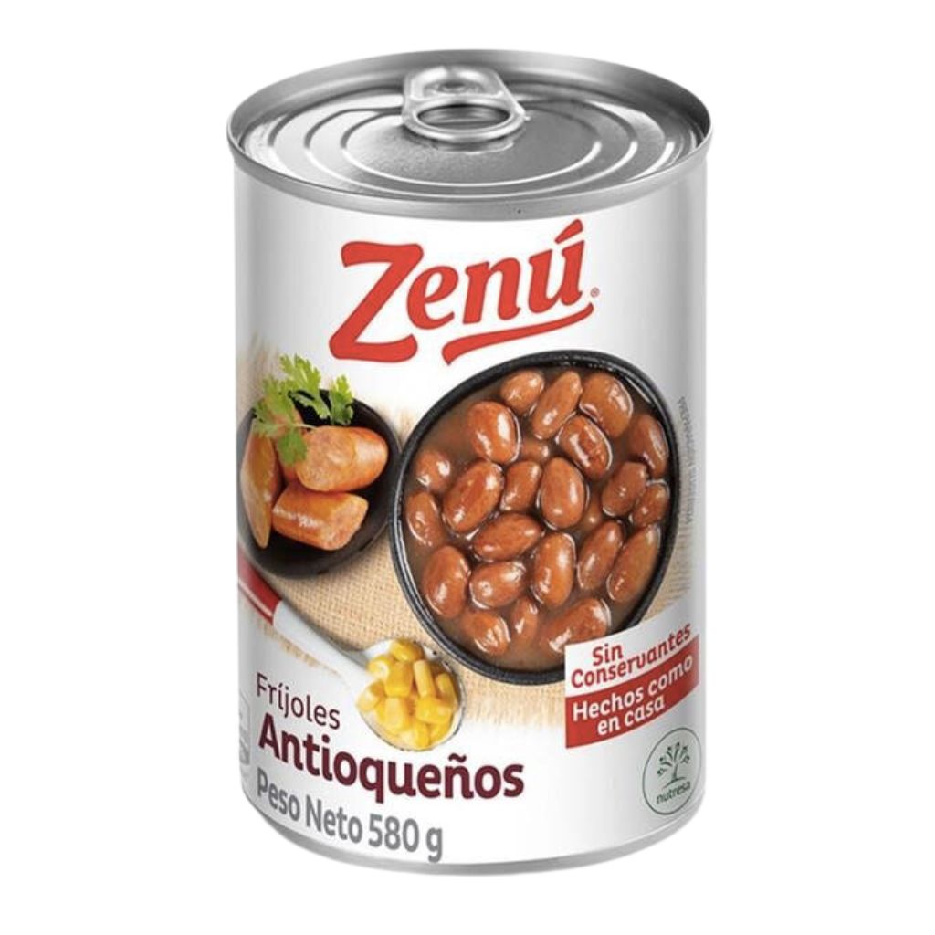 Antioquenos Canned Beans Zenu (580g)