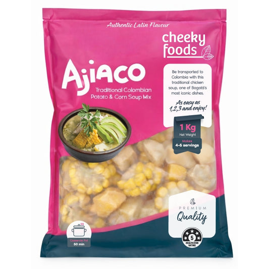 Frozen Colombian Ajiaco Corn and Potato Soup Mix (1Kg)