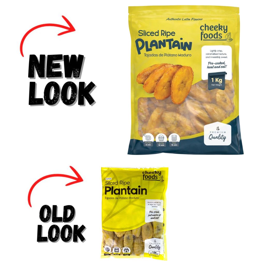 Frozen Sliced Ripe Plantain (1Kg)