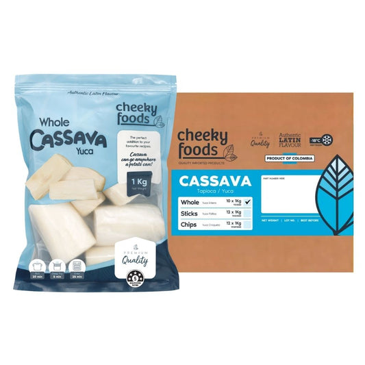 Frozen Whole Cassava Box (12 x 1Kg)