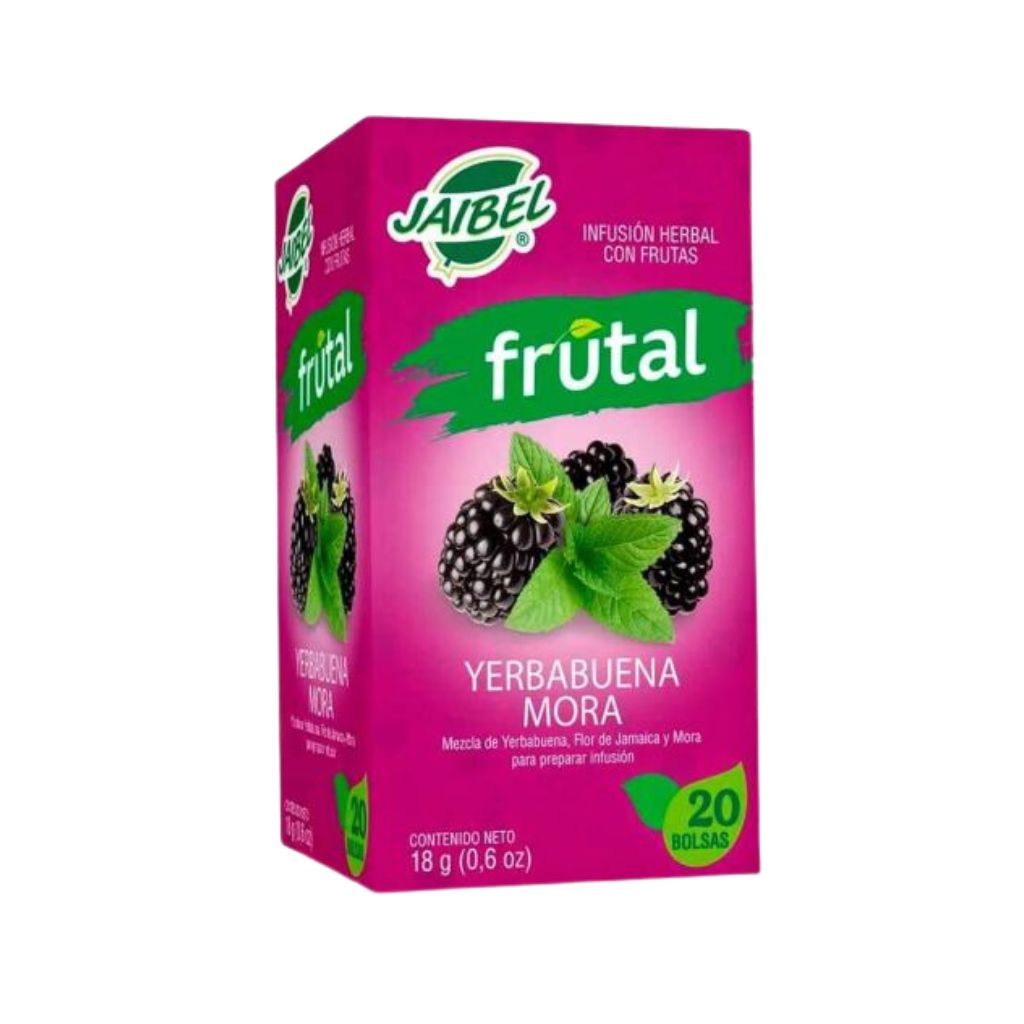 Fruit Infusions Blackberry Peppermint Jaibel Pack of 20 (30g)
