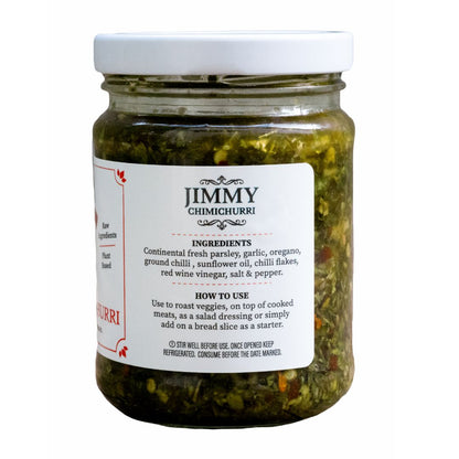 Hot Jimmy Chimichurri Sauce Jar (200g)